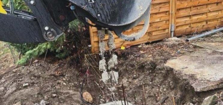 béton fondations chantier